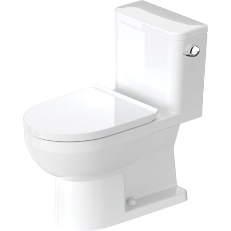 Duravit Durastyle Basic One-Piece Toilet With Seat White D4060100